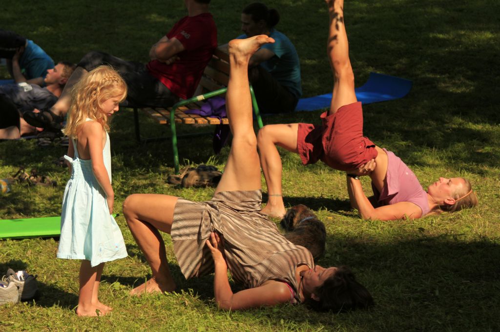 Czech Slackline festival - Mom, what do you do? :)