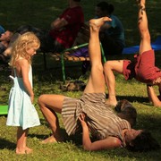 Czech Slackline festival - Mom, what do you do? :)