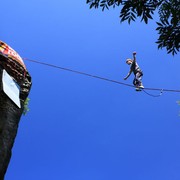 Czechia - Slackline festival - a highline 03