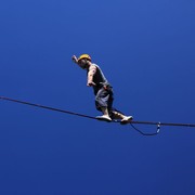 Czechia - Slackline festival - a highline 05