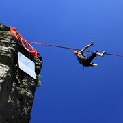 Czechia - Slackline festival - a highline 06