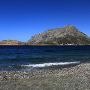 Greece - Kalymnos - Melitsahas beach and Telendos island