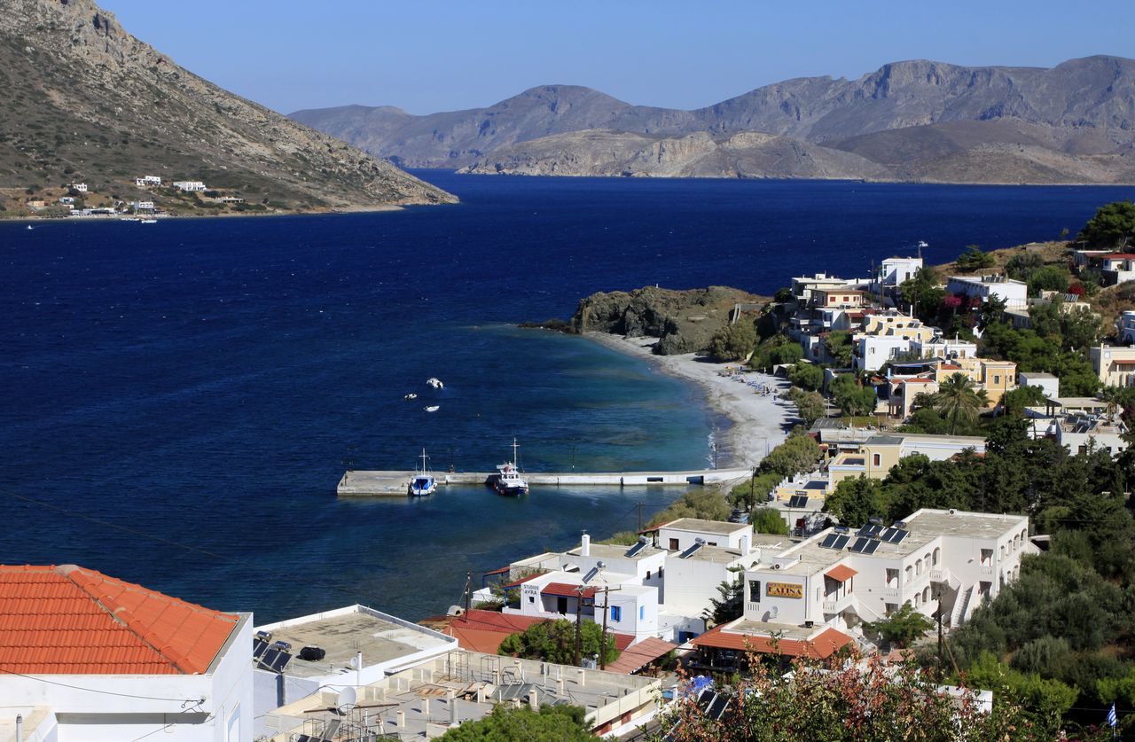 Greece - Kalymnos - a view of Myrties