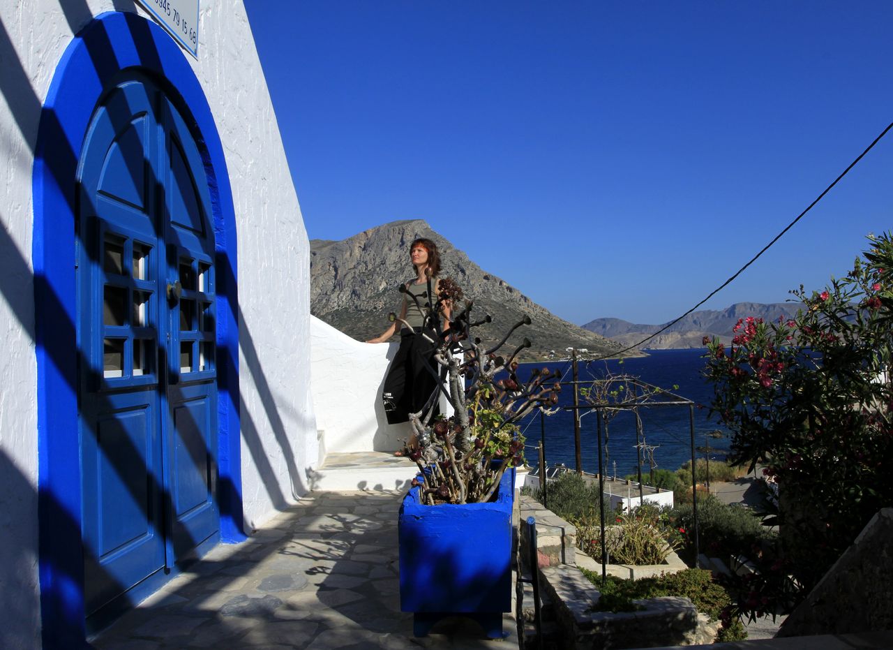 Greece - Kalymnos - Paula in Vasilis studios