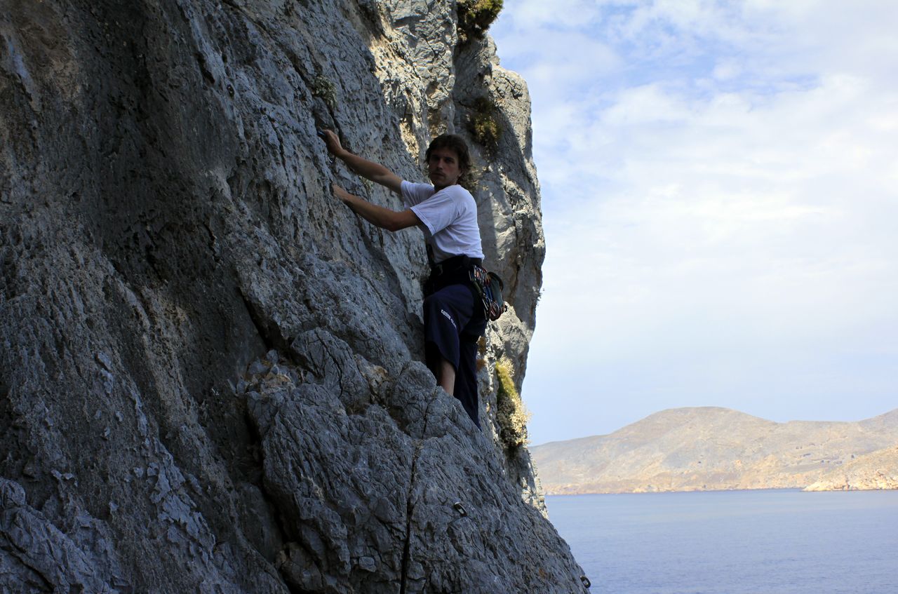 Greece - Telendos - Brano climbing in IRIX 02