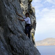 Greece - Telendos - Brano climbing in IRIX 02