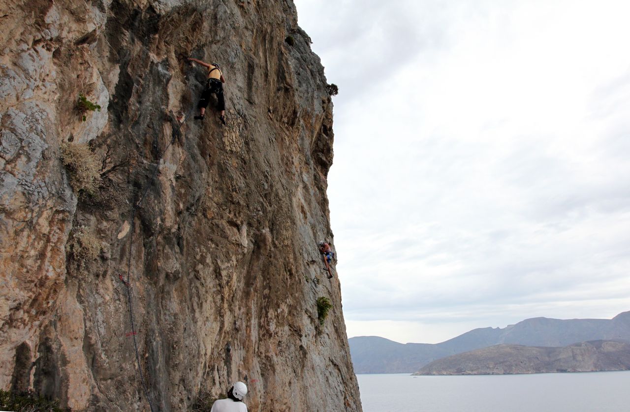 Greece - Telendos - climbing area IRIX 12