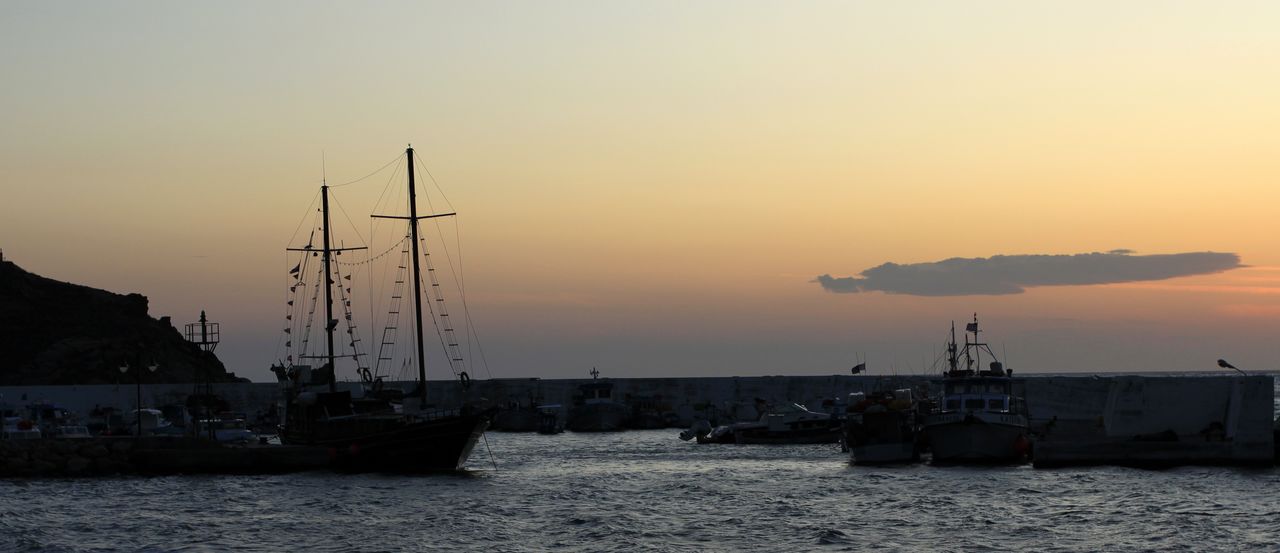 Greece - Kalymnos - Myrties port at sunset