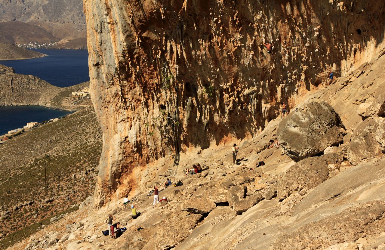 Greece - Kalymnos - GRANDE GROTTA climbing area 07