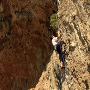 Greece - Kalymnos - Brano climbing in GRANDE GROTTA 02