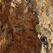 Greece - Kalymnos - Brano climbing in GRANDE GROTTA 03