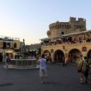 Greece - Rhodes old town square