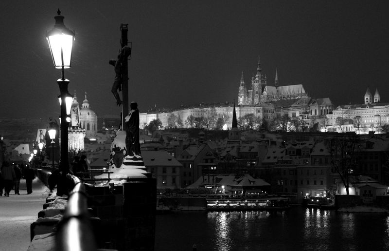 Czechia - Prague Castle from Charles Bridge