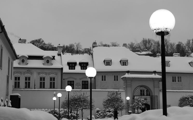 Czechia - Prague - a park in Malá Strana