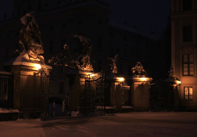 Czechia - entrance to Prague Castle