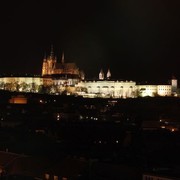 Czechia - Prague Castle at night