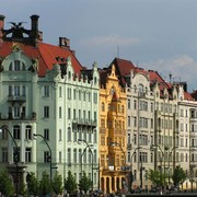 Czechia - Prague - Smetana riverbank