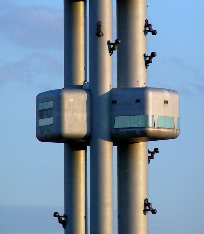 Czechia - Prague - Žižkov Tower in detail