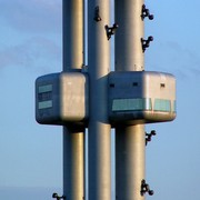 Czechia - Prague - Žižkov Tower in detail