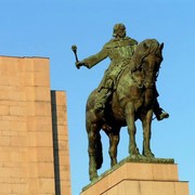 Czechia - Prague - Žižkov statue in Vitkov