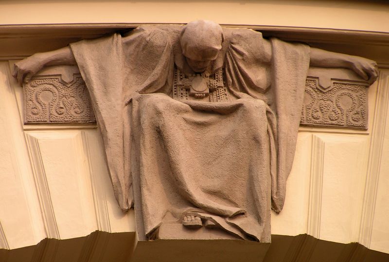 Czechia - Prague - a statue in Old Town 01