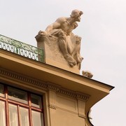 Czechia - Prague - a statue in Old Town 02