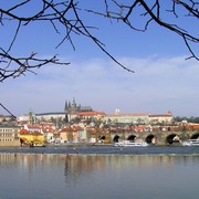 Czechia - Vltava river and Prague Castle