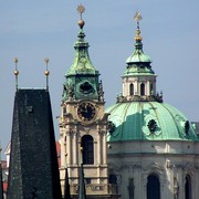 Czechia - Prague - towers in Old Town