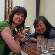 Czechia - Paula and Yumi in Prague