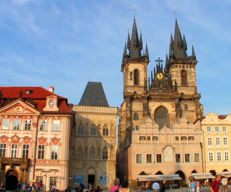 Czechia - Prague - Old Town Square and Týn Church