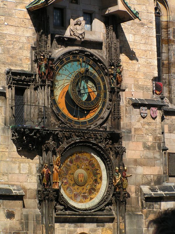 Czechia - Prague - the Astronomical Clock on the Old Town Hall