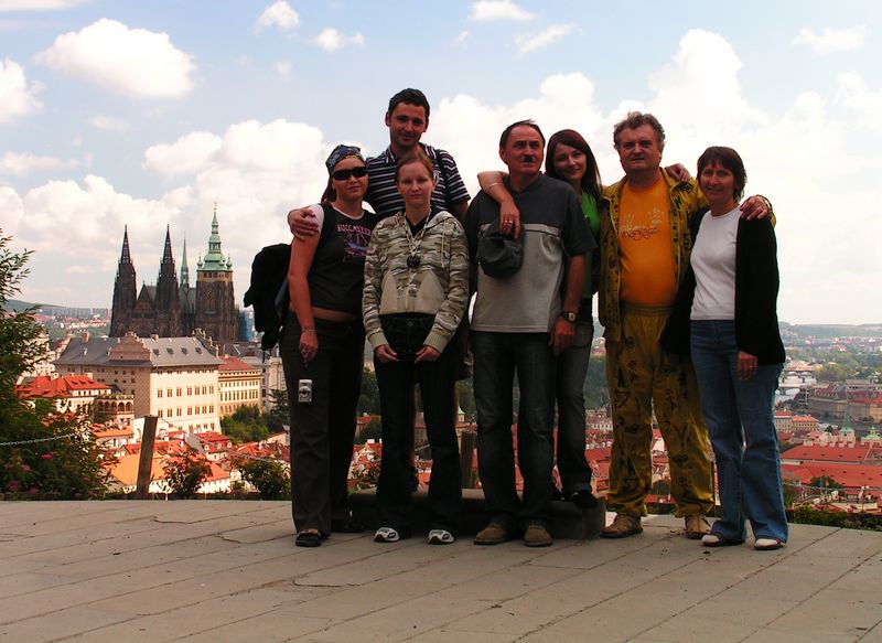 Czechia - my family in Prague