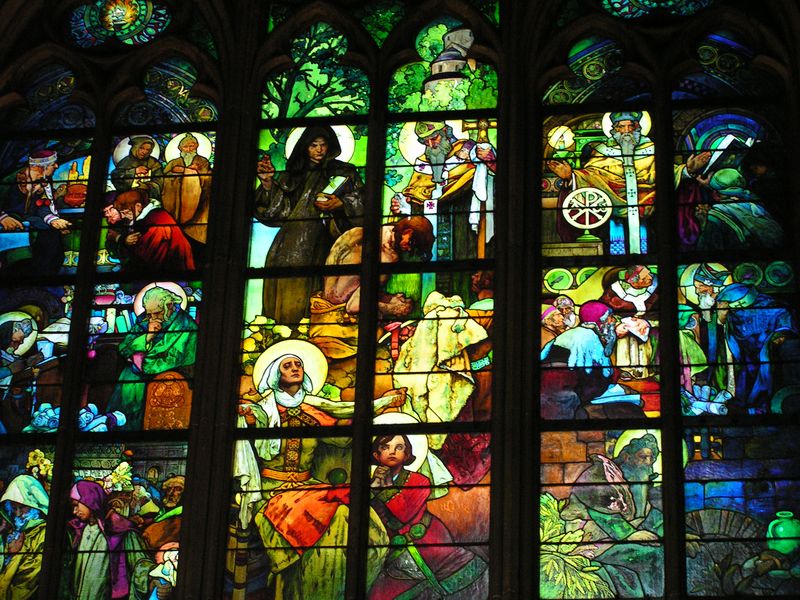 Czechia - Prague - inside St. Vitus Cathedral 03