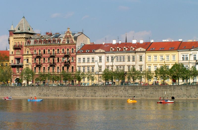 Czechia - Prague - Vltava river bank