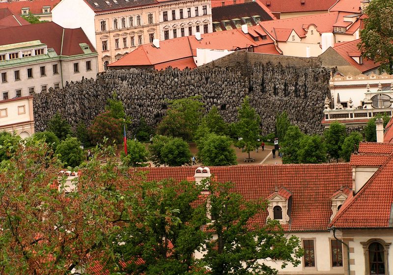 Czechia - Prague - artificial stalactites cave in Valdštejn garden