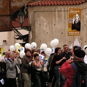 Czechia - a demonstration in Prague