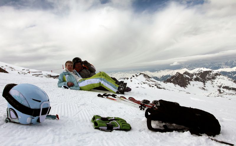 The Austrian Alps - Kitzsteinhorn (Kaprun) skicentre 53