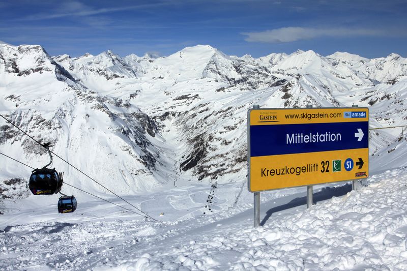 The Austrian Alps - Sportgastein skicentre 06