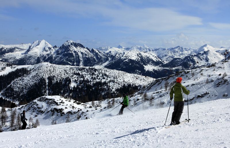 The Austrian Alps - Zauchensee skicentre 11