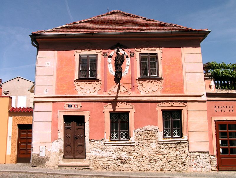 Czechia - an old house in Kutna Hora