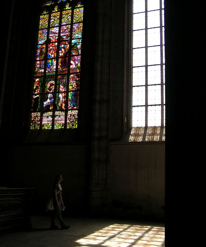 Czechia - Kutná Hora - inside the Church of St.Barbara 08