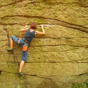 Czechia - rock climbing in Choustnik 01