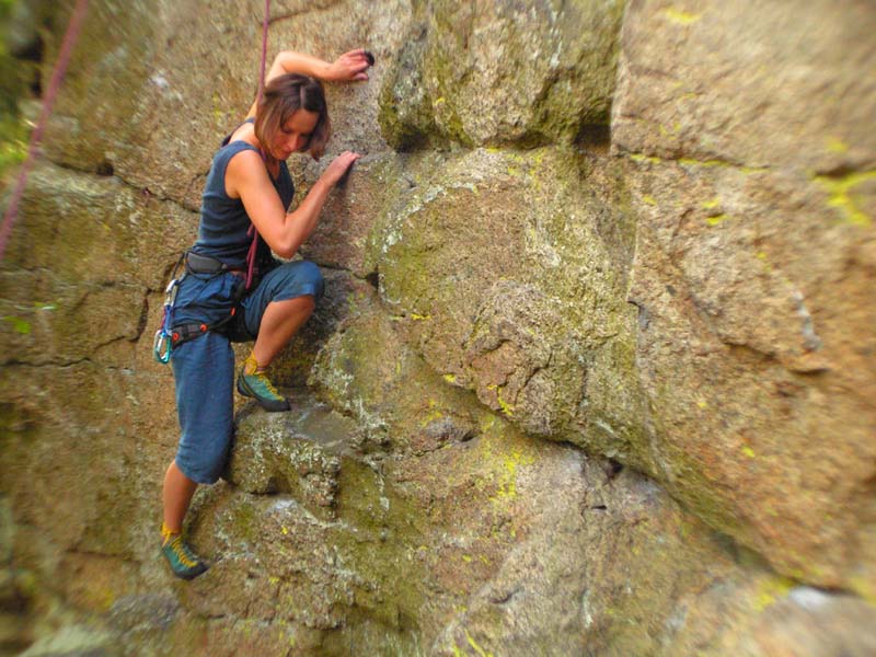 Czechia - rock climbing in Choustnik 05