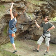 Czechia - rock climbing in Choustnik 07