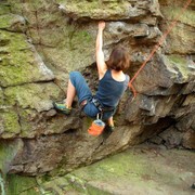 Czechia - rock climbing in Choustnik 08