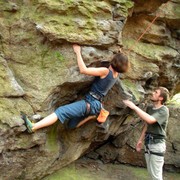 Czechia - rock climbing in Choustnik 09