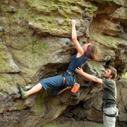 Czechia - rock climbing in Choustnik 10