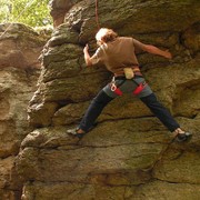 Czechia - rock climbing in Choustnik 14