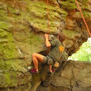 Czechia - rock climbing in Choustnik 15