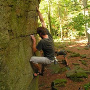 Czechia - rock climbing in Choustnik 18
